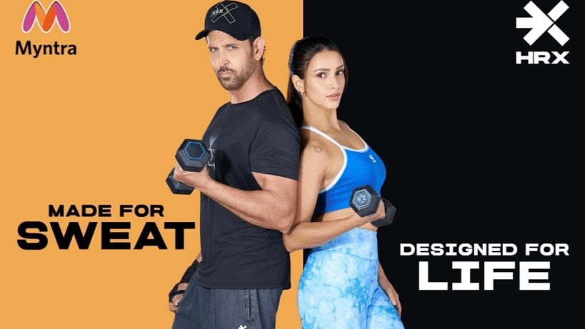 The campaign film features both Roshan and Dimri in varied settings such as workouts, morning routines, and casual everyday scenes.
